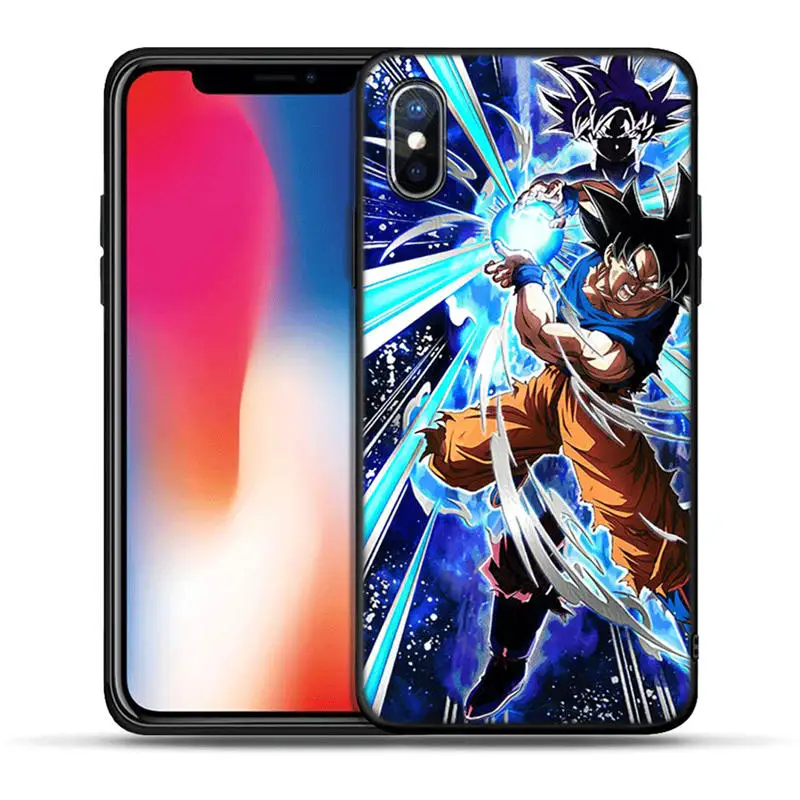 H1200 Dragon Ball Z Super DBZ Goku Модный чехол для IPhone X XR XS Max 8 7 Plus 6 6S Plus 5 5S SE чехол для телефона мягкий ТПУ чехол Etui - Цвет: H1200