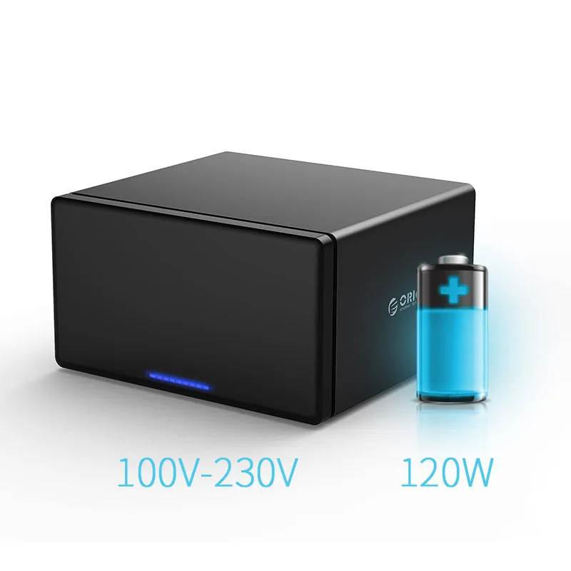 ORICO 3 5 дюймов 8 Bay USB3.0 высокоскоростной инструмент свободный корпус жесткого диска