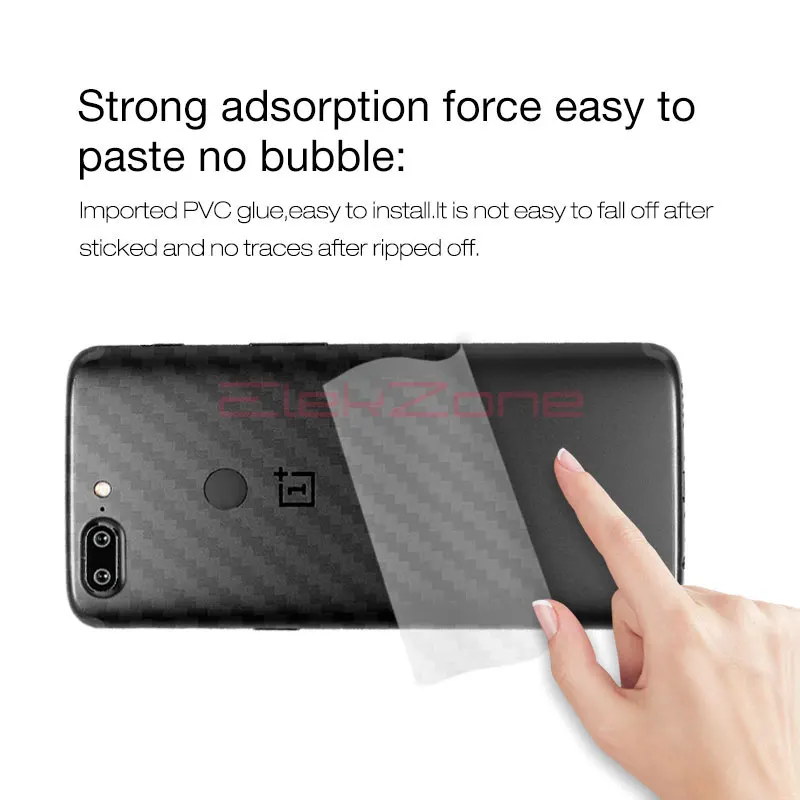 5 шт./лот защита для задней панели Oneplus 3D из углеродного волокна 6 5T 3T 3 2 X защитная