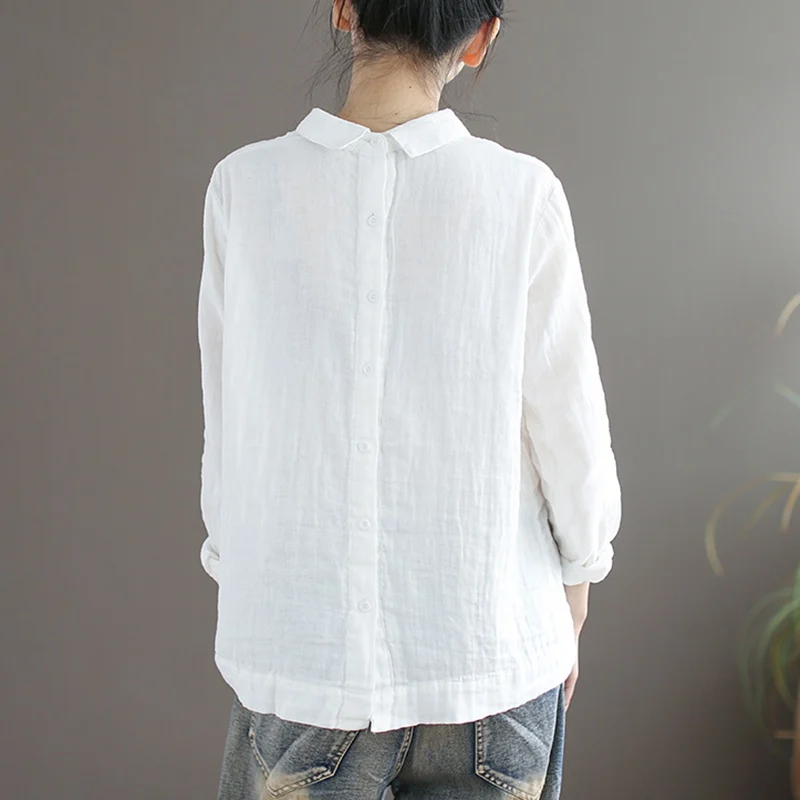 Одежда в восточном стиле женская блузка весна-лето 2019 топы ретро-рубашка