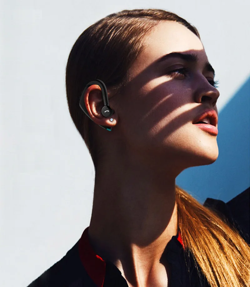 Bluetooth 5,0 наушники бизнес гарнитура беспроводной автомобильный телефон Handsfree микрофон музыкальный наушник для IPhone Xiaomi samsung huawei телефон