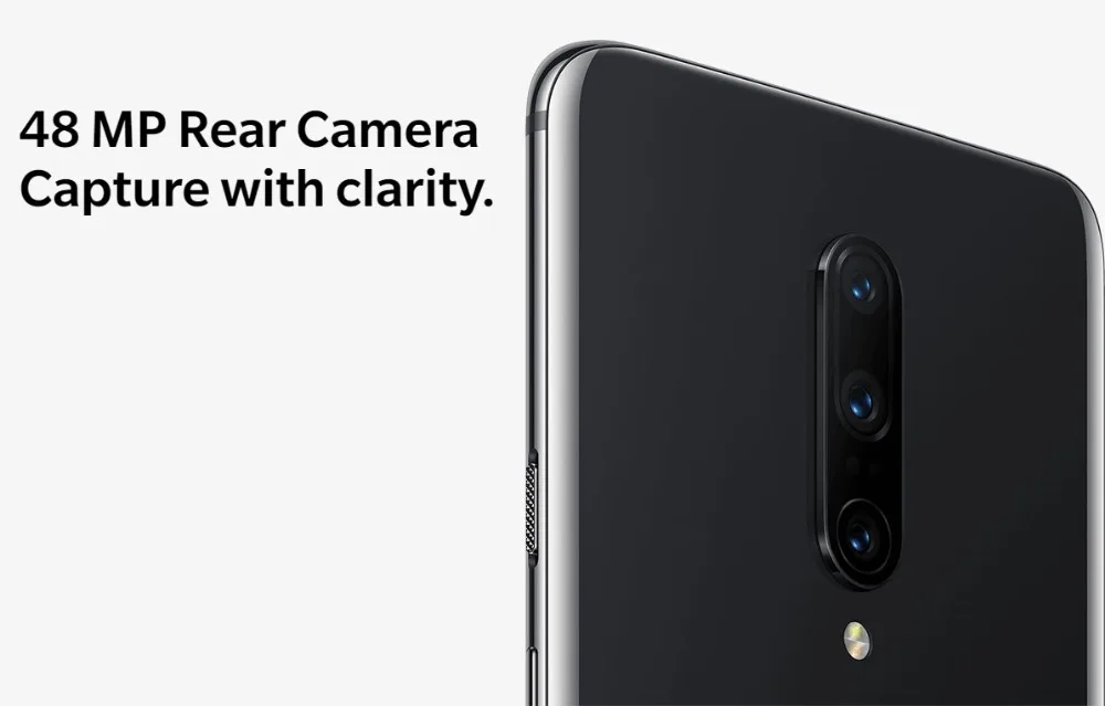 Мобильный телефон Oneplus 7 Pro с глобальной прошивкой, 6,6" жидкий AMOLED дисплей, 6 ГБ ОЗУ, 128 Гб ПЗУ, Snapdragon 855, 48 МП камеры, NFC Смартфон