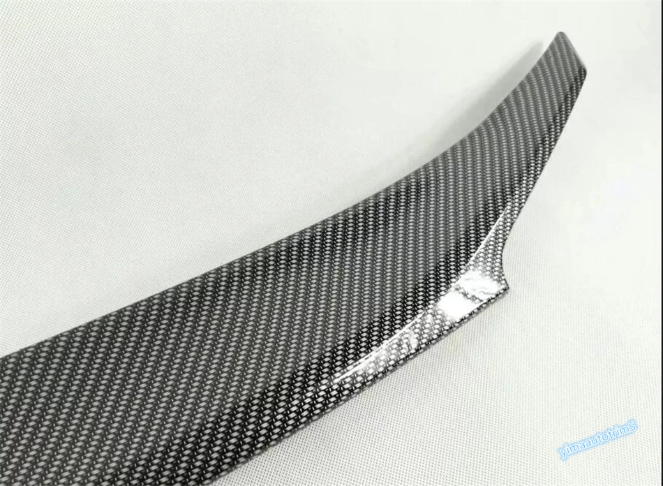 Высокое качество! ABS спойлер Задняя Крышка багажника Накладка 1 шт. для Honda Civic 2016