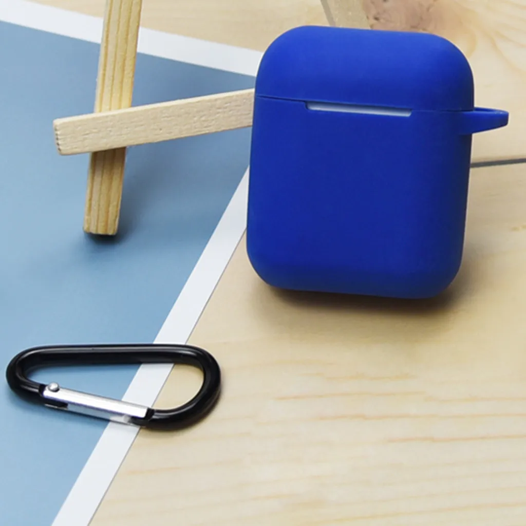 Силиконовый защитный чехол против потери для Apple AirPods с ушным крюком для Apple гарнитура для AirPods чехол s ультратонкий