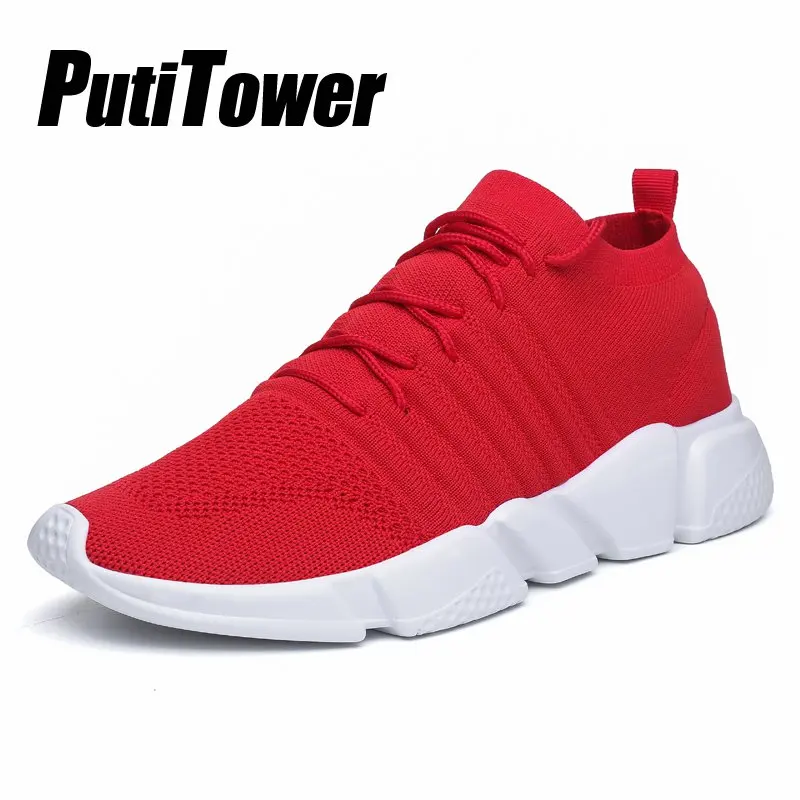 Plus Size Men Running Shoes Breathable Gym Sport Sneakers Outdoor Professional Trainers Zapatillas Hombre Chaussure Homme | Спорт и