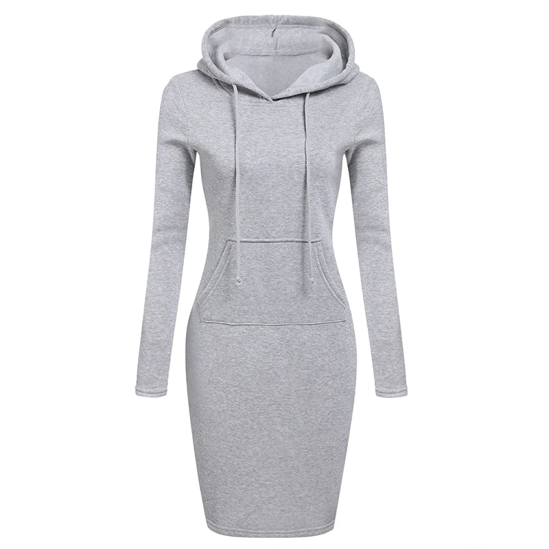 

2020 Autumn Winter Warm Sweatshirt Fashion Long-sleeved Tri-Color Hooded Pocket Simple Casual Women Sweatshirt Hoodies
