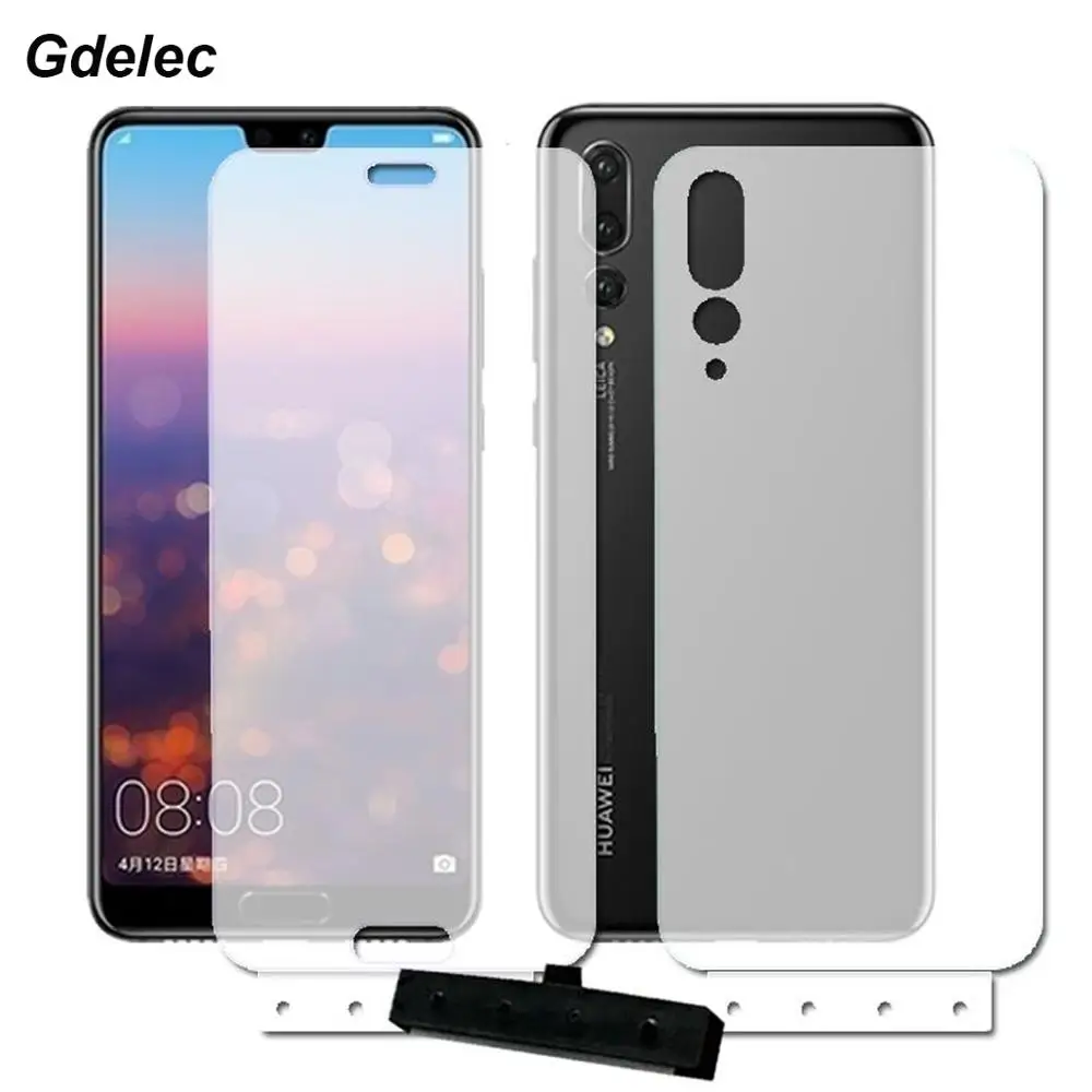 Полностью Мягкая Гидрогелевая пленка для Huawei P30 pro P20 lite mate 20 nova 4 3i Honor 20i 8x Защитная