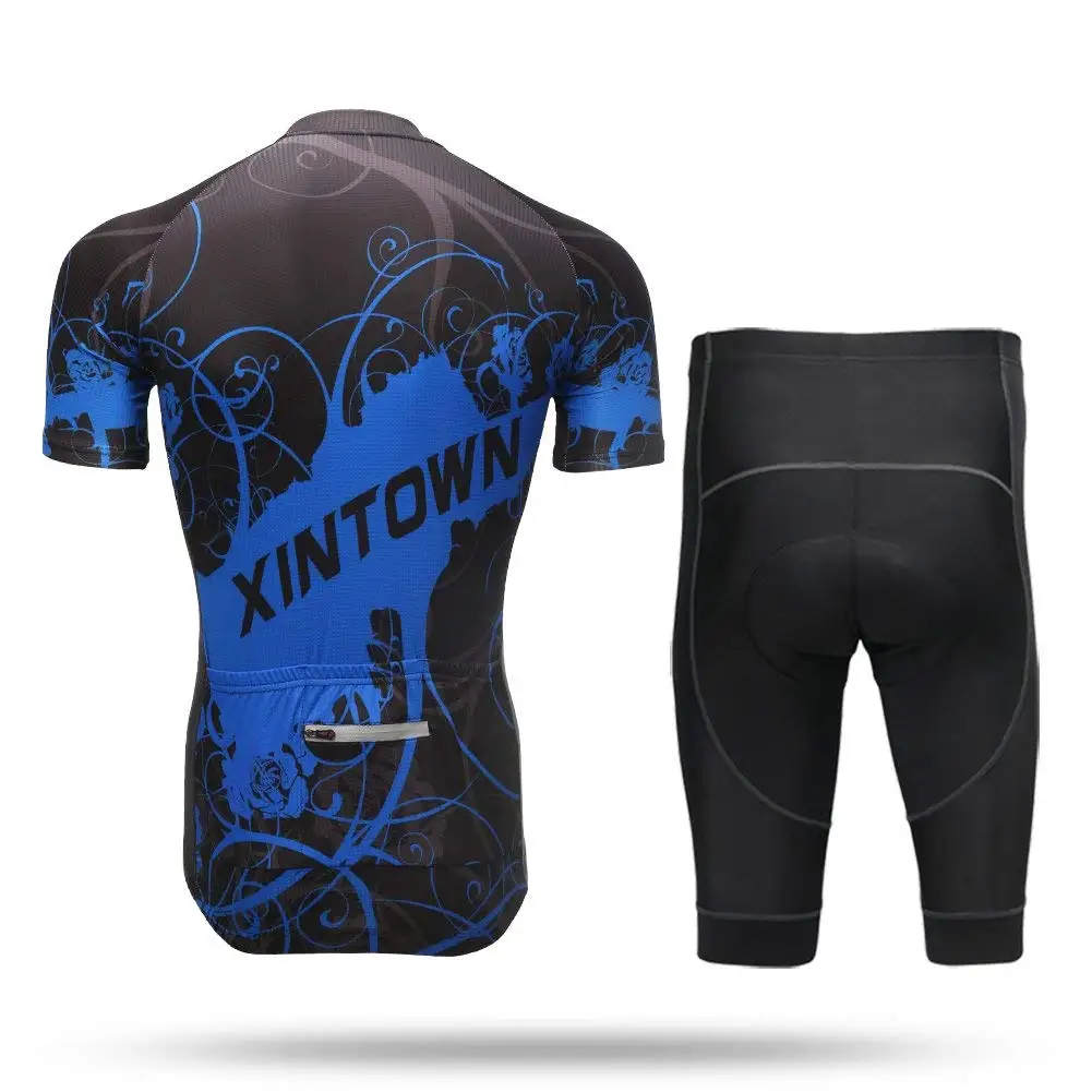 Ожерелье... велосипедные шорты Для мужчин Велоспорт трикотаж кремния 3d PaddedBib