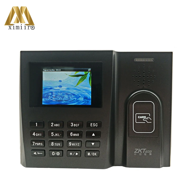 ZK MU260 RFID карты посещаемость времени EM время часы TCP/IP USB биометрический рекордер с