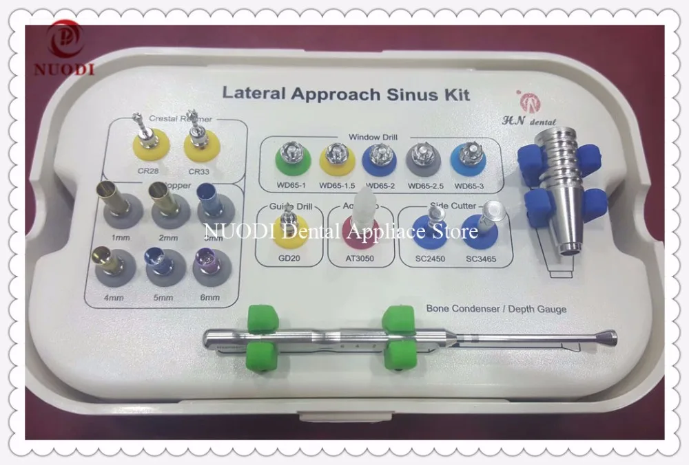 Lmpalnt инструменты боковая и cresstal Sunis Lift Kit/стоматологический имплантатный