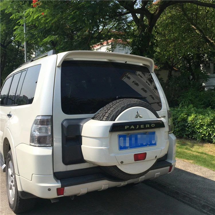 Для Mitsubishi PAJERO V73 спойлер 2006-2012 V73 спойлер высокое качество абс материал заднее крыло праймер цвет задний спойлер