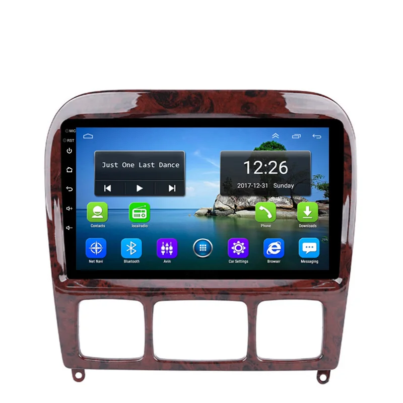 Android 4G LTE HD 1080P Автомобильный MP3 MP4 Музыка 4 ядра 2 ГБ DDR3 карта gps для Mercedes Benz s класс w220