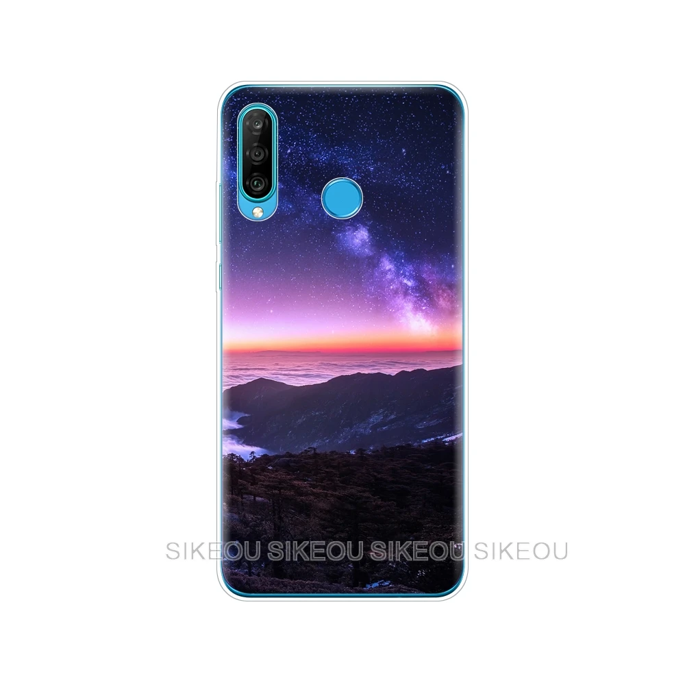 Чехол для huawei Nova 4 4e мягкий силиконовый чехол из ТПУ телефона Nova4 nova4E с полным