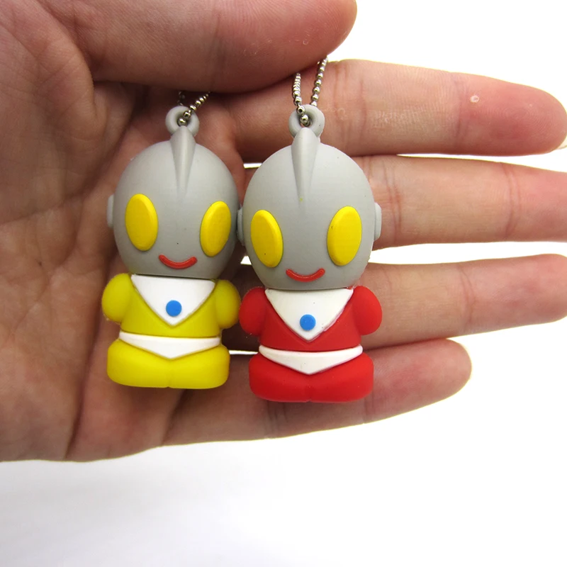 Милая Флешка в форме героя мультика Ultraman USB флэш накопитель Супермен 64 ГБ 8 16 32 4