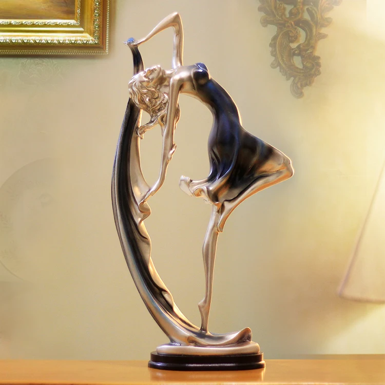 Танцующая статуя подарок танцор красота Смола ремесла креативное украшение