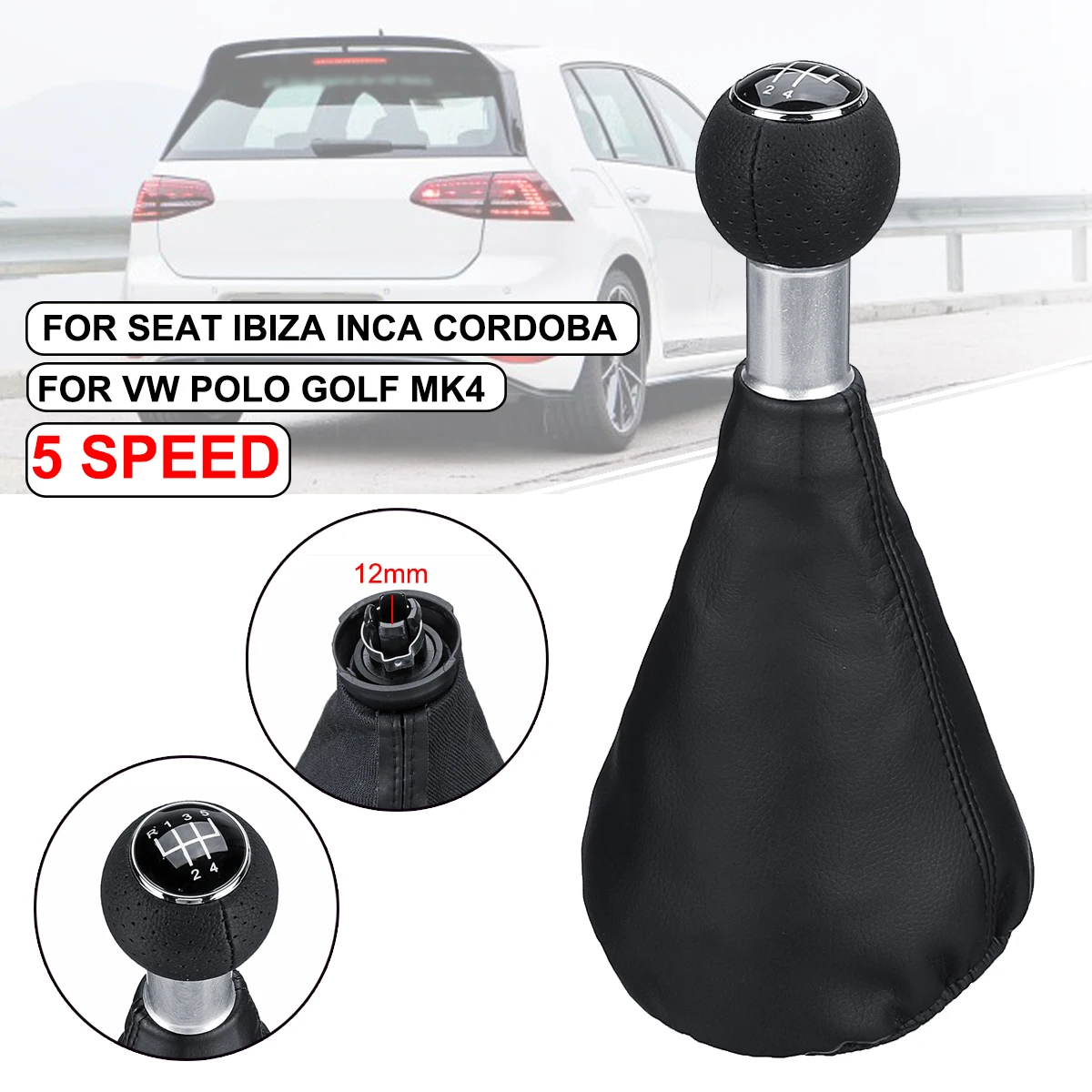 5 скоростей автомобильная ручная флейта для VW Golf MK4 Bora POLO SEAT CORDOBA INCA IBIZA|Ручка