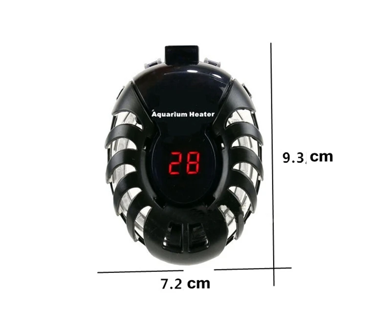 Низкий уровень воды цифровой нагреватель дисплея с внешним контроллером 50w