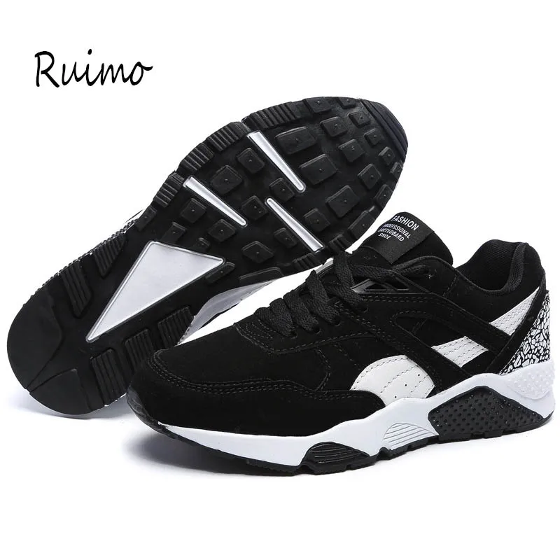 Кроссовки для бега мужская обувь с резиновой подошвой спортивная отдыха шнурки