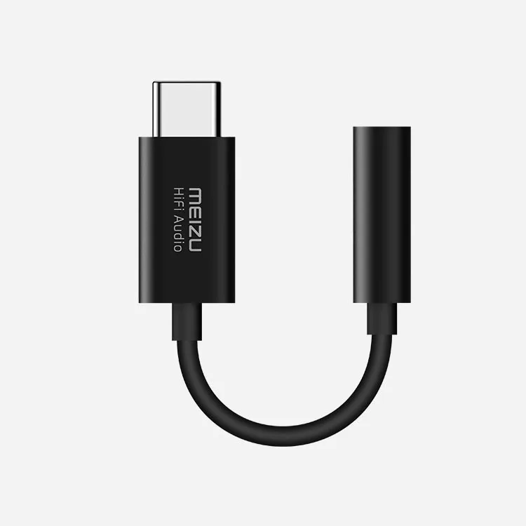 Meizu усилитель для наушников аудио HiFi без потерь DAC 3,5 мм к тип-c высокопроизводительный чип DAC