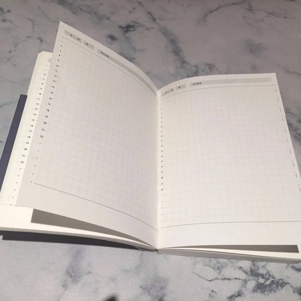 Листы для планировщика для Hobonichi standard journal A5 A6 120 листов, сделай сам, ежедневник,, примечание для школы, офисные принадлежности