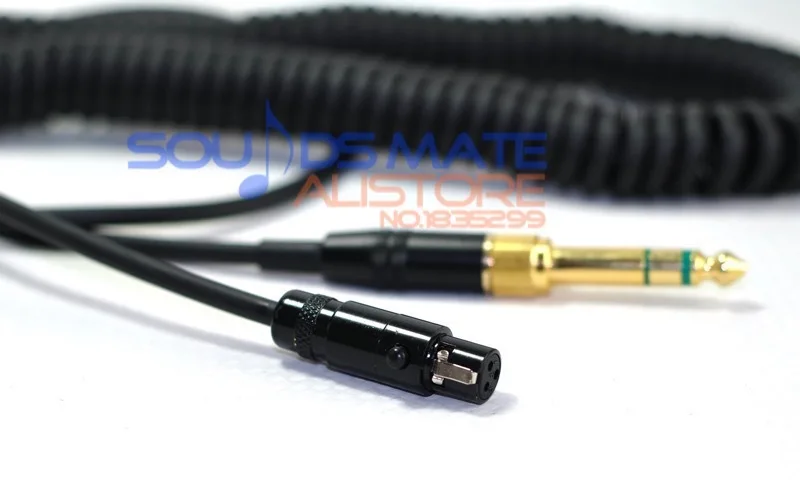 Оригинальные сменные спиральные наушники кабель для DJ провод AKG Q701 K702 K271 K272 K240 MKII