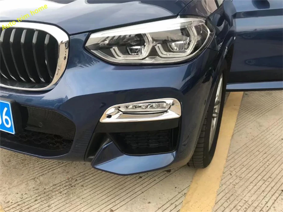 Хромированные Противотуманные фары для переднего бампера 2 шт. BMW X3 G01 2018 2019 2020 |