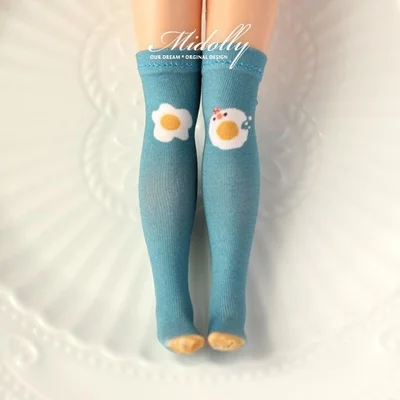 A Милые кукольные носки кукольные чулки, доступные для Blyth кукла азон Dal momoko лати JB куклы аксессуары - Цвет: A
