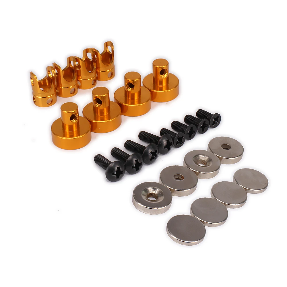 21 мм Длинные магнитные невидимые опорные Столбы для кузова автомобиля HSP WLtoys Axial