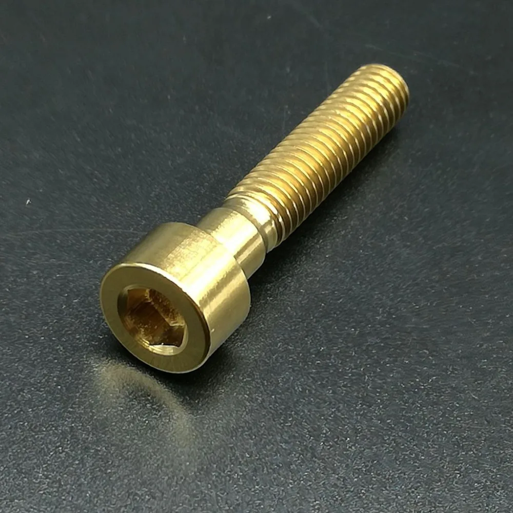 1 шт. болт DIN912 M6x30mm Titanium Ti клейкая головка шестигранный винты для велосипеда
