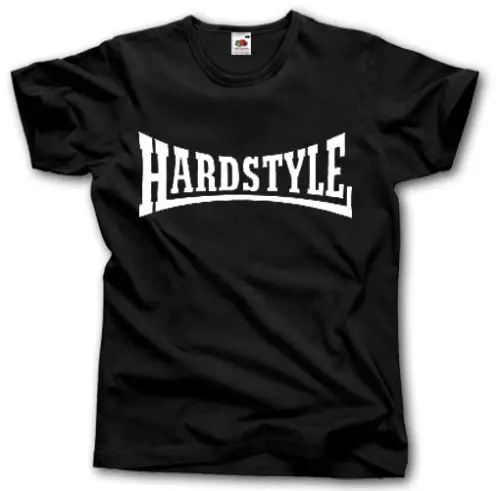 HARDSTYLE/футболка с жестким басом Летняя мужская модная футболка в жестком стиле