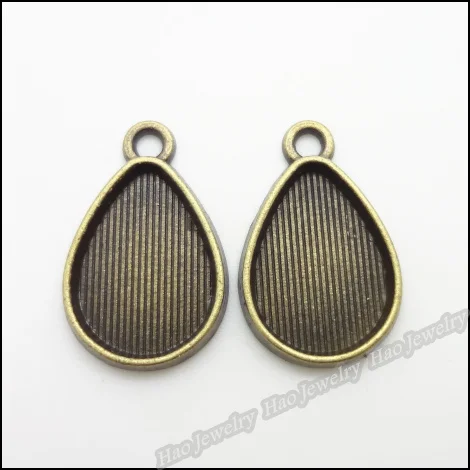 150 шт. винтажные подвески подвеска кулон фоторамка античная бронза цинковый