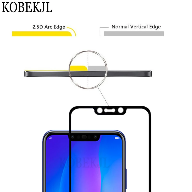 Защита для экрана Huawei Nova 3 закаленное стекло Nova3 PAR LX9 LX1 полное покрытие|Защитные