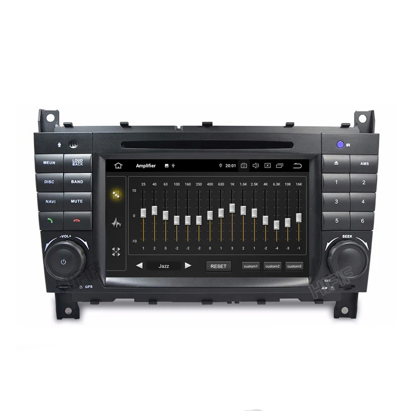 DSP 7 &quot2 Din octa Core Android 10 автомобильный DVD GPS для Mercedes/Benz C Class W203 2004 2007 C200 C230 C240 C320 C350 CLK