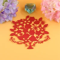 yinise metal cutting dies for scrapbooking bird tree cuttings template diy cards album decoration embossing folder stencils tool