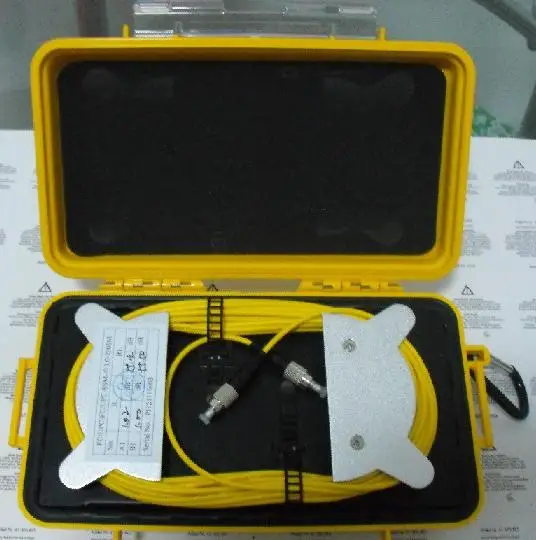 FC UPC одномодовый 9/125um 1310/1550nm 1 км волоконно-оптический рефлектометр launch cable box