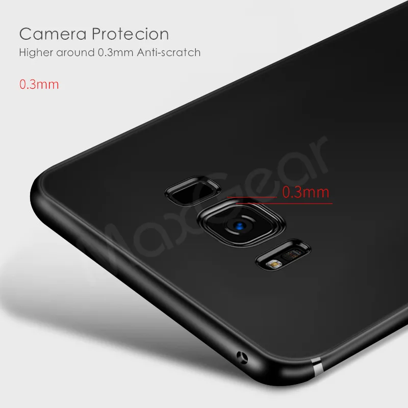 Чехол MaxGear для Samsung Galaxy S8 оригинальный защитный чехол задней панели мягкий