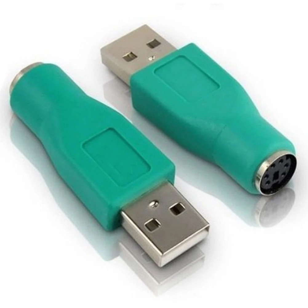 PS2 Женский к USB Мужской Порты и разъёмы Переходник для мыши конвертер разъема PS/2