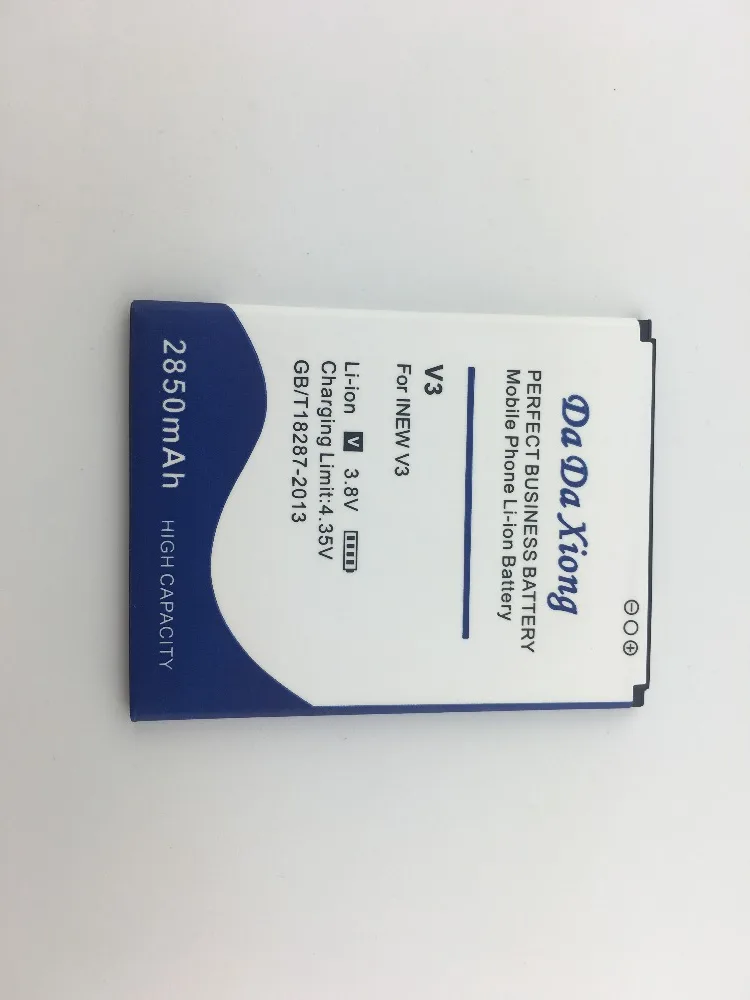 Новый аккумулятор 2850 мАч V3 V3C для Inew Battery Plus Высококачественная подставка