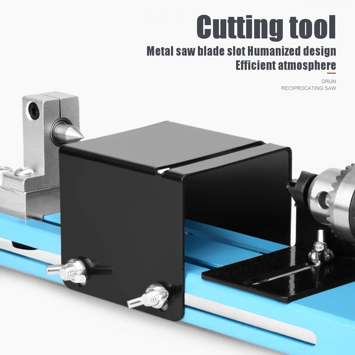 150W Mini Lathe Machine Tool DIY Woodworking Wood lathe Milling machine Grinding Polishing Beads Drill Rotary Tool