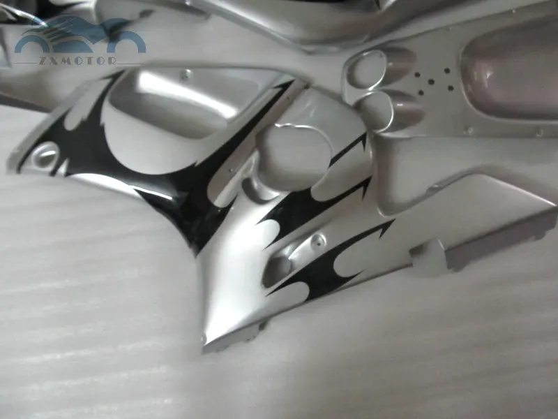 Free Custom fairings kit for YAMAHA R6 YZFR6 1998 2000 2001 2002 YZF 98-02 silver black plastic fairing kits bodywork EB44 | Автомобили и