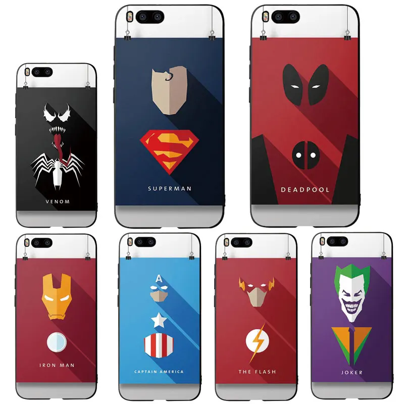 MA Hero Venom Дэдпул Железный человек Стильный чехол для телефона Xiaomi Redmi A1 A2 4X 5A 5 Plus 8 Lite