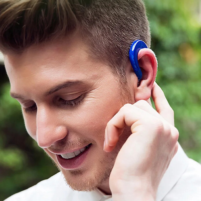 Беспроводные наушники с ушным крючком шумоподавление Bluetooth для бизнеса спорта NK