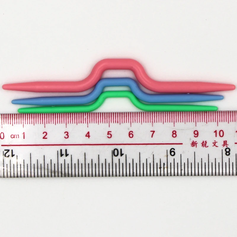 Высококачественные вязальные спицы для шарфов свитеров изогнутые U образной