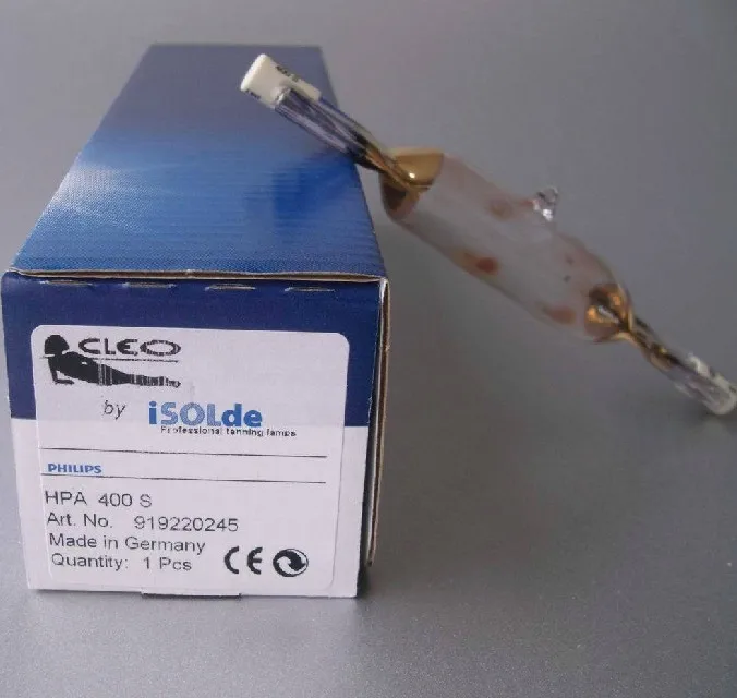 1 шт. Новый Изольда Германии гПа 400 s CLEO HPA400S 919220245 профессиональные ламп для загара