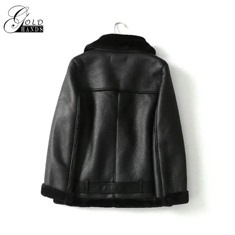 Зимние женские модные пальто на молнии из искусственного меха с карманами теплые