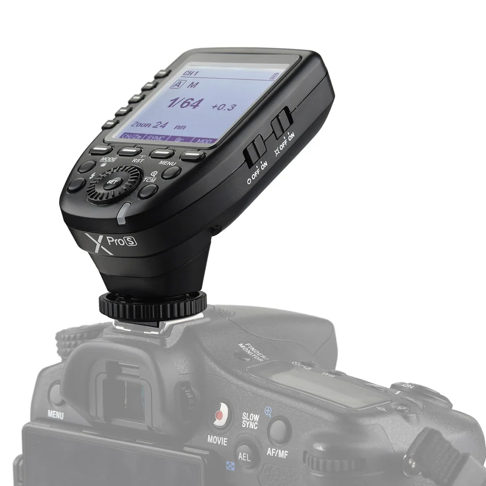 Godox XproS TTL беспроводной триггерный передатчик вспышки поддержка Autoflash 1/HSS большой