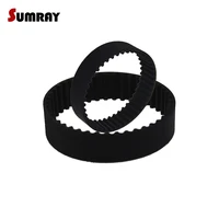 2pcs htd3m timing belt 3m 150153156159162165168171174177mm pitch length transmission belt 1015mm belt width gear belt