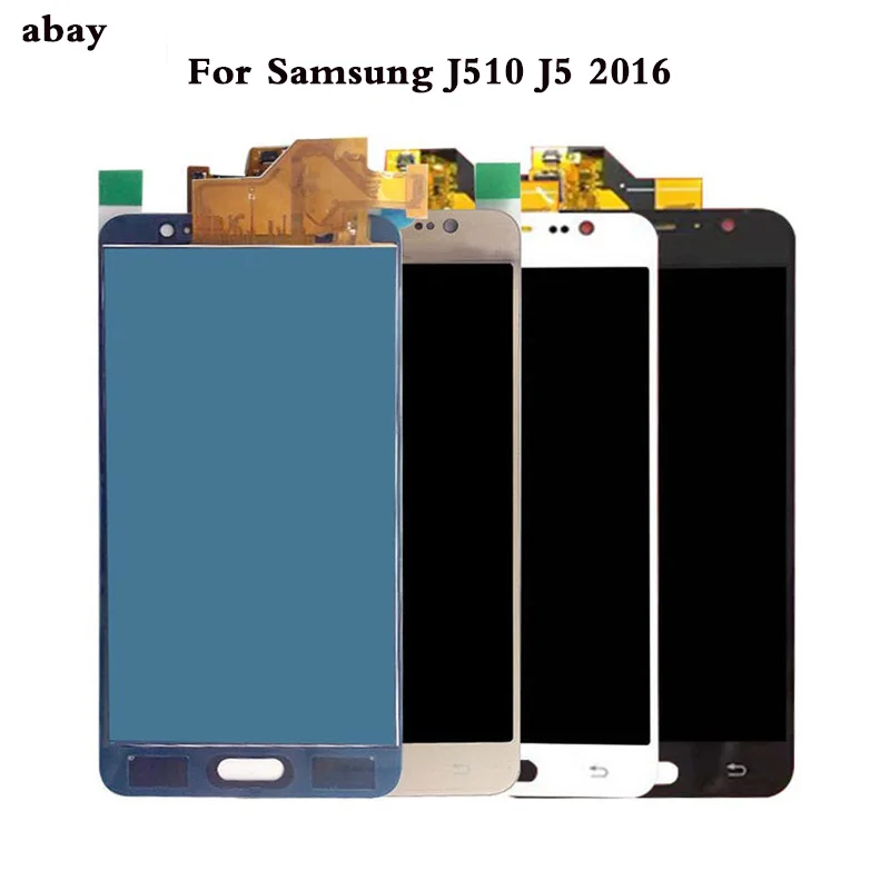 Регулируемый ЖК-дисплей J530 J510 J500 для samsung Galaxy J5 Дисплей Сенсорный экран repairdigitizer в сборе