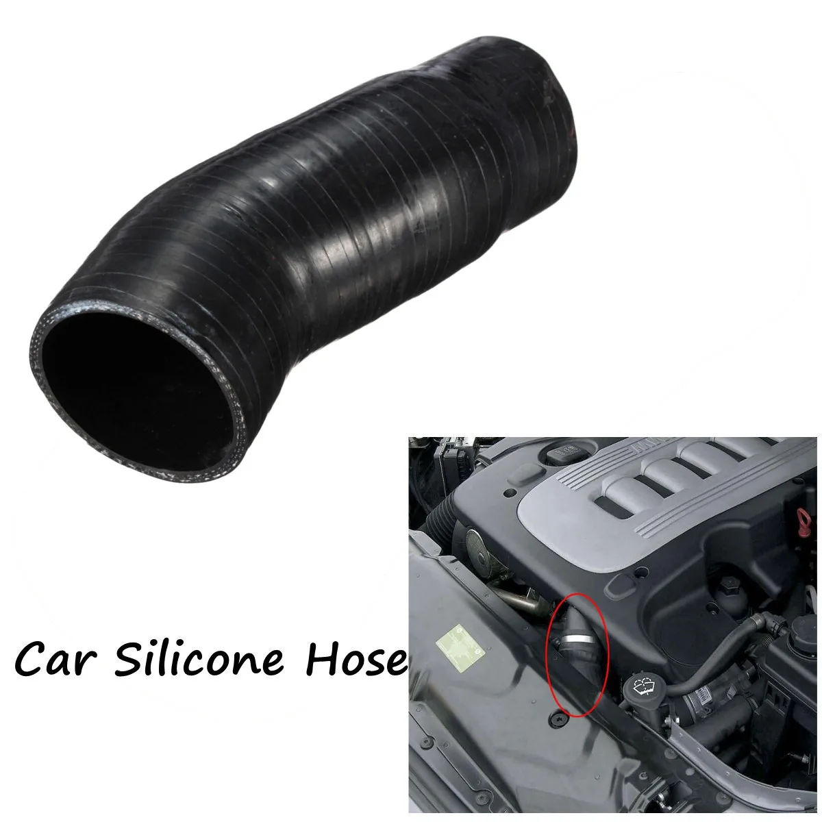 Силиконовый интеркулер шланг EGR TDCi Turbo Boost труба 1167799401 для BMW E60 E61 5 серии 530d