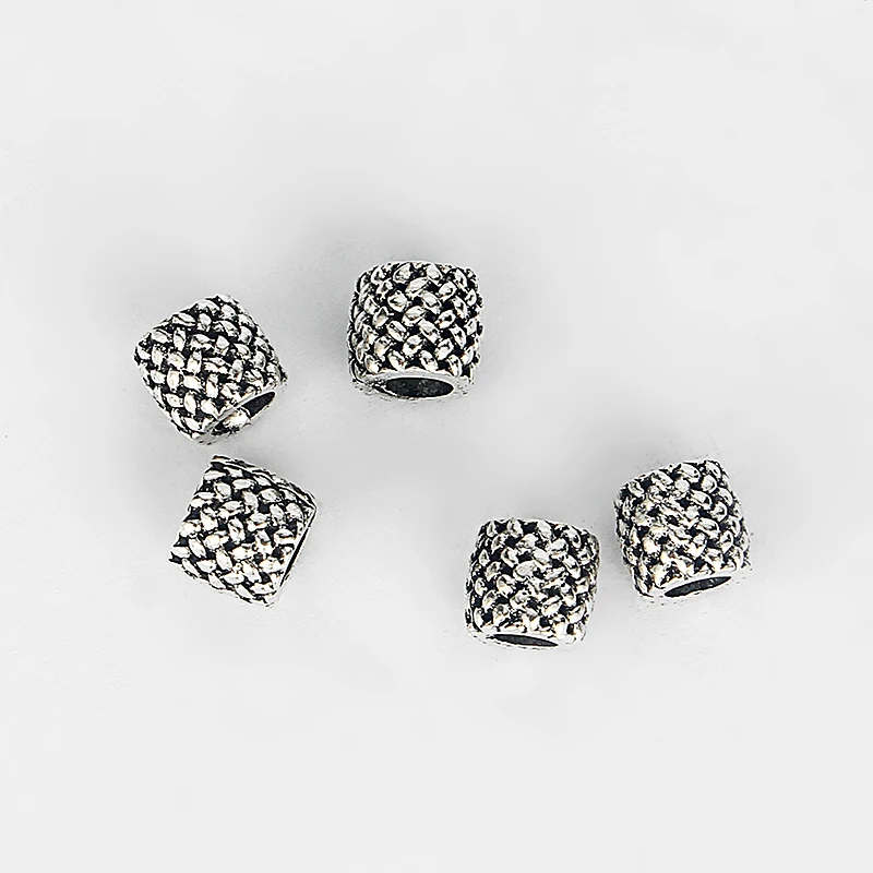 10 шт. Круглые Кожаные Ползунки с саржевым узором | Украшения и аксессуары